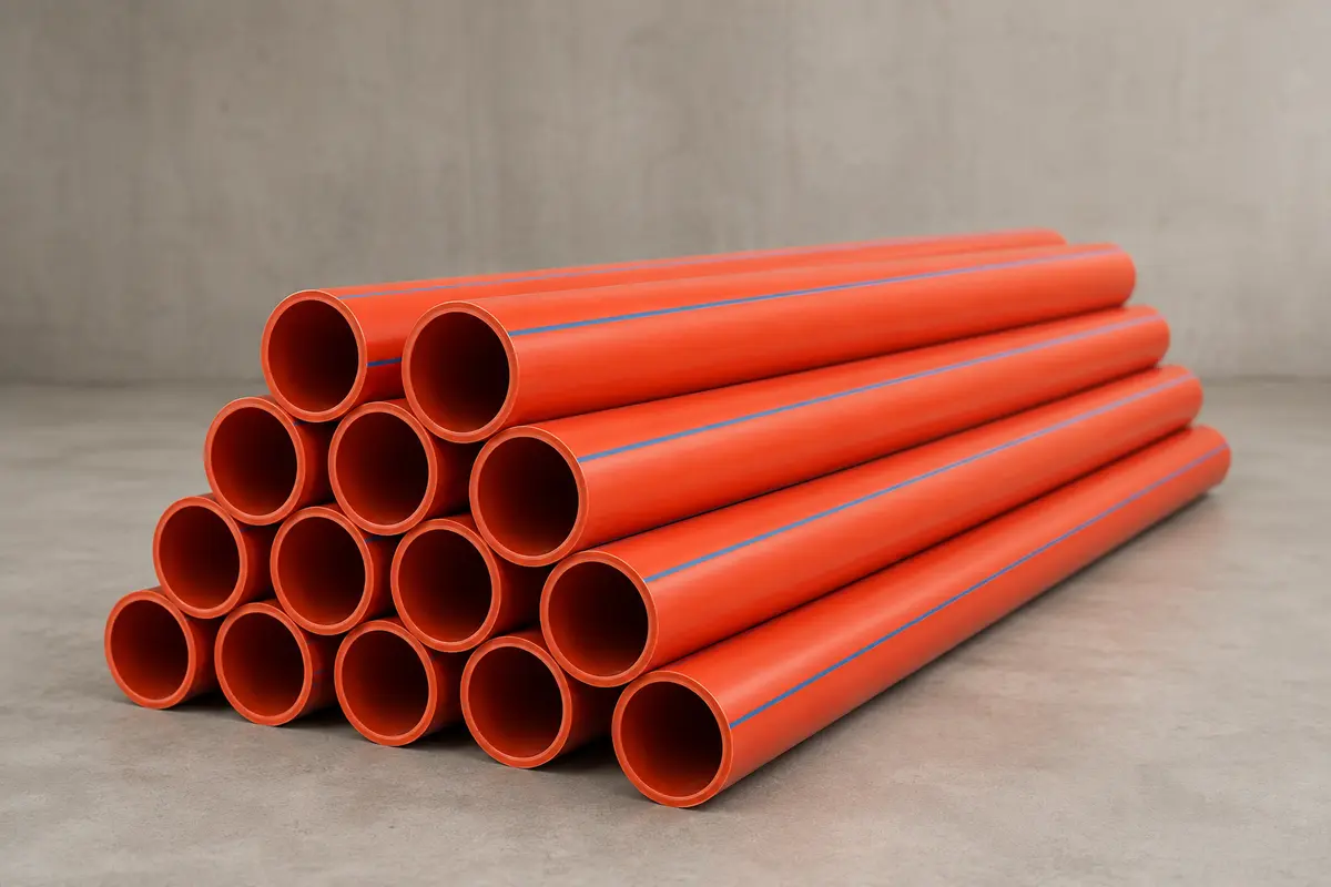 Трубы полимерные негорючие «ECOPIPE»